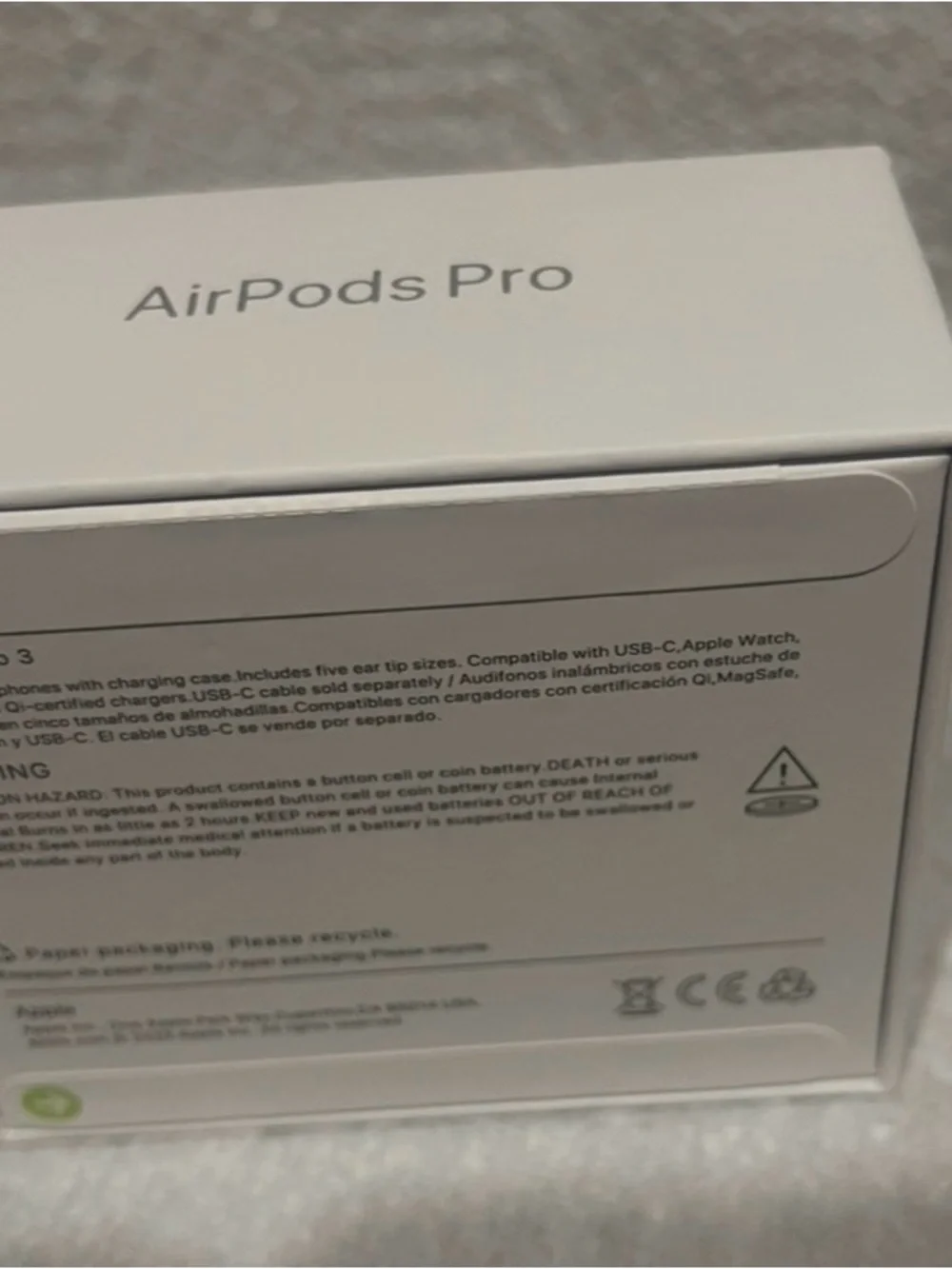 Apple AirPods Pro 3 White Wireless Earbuds